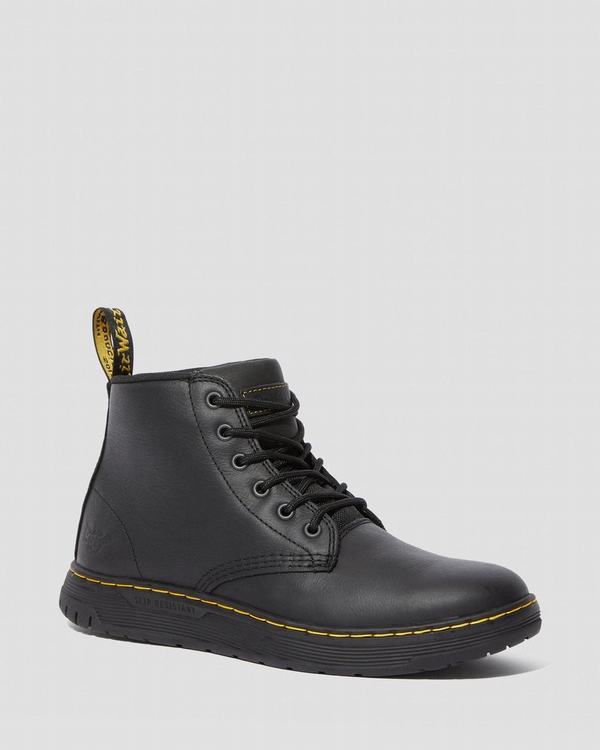 Dr Martens Pánské Pracovní Boty Amwell Slip Resistant Černé, CZ-185604